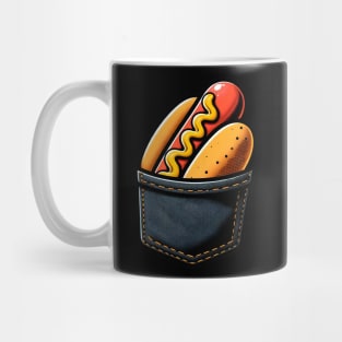 hotdog pocket Mug